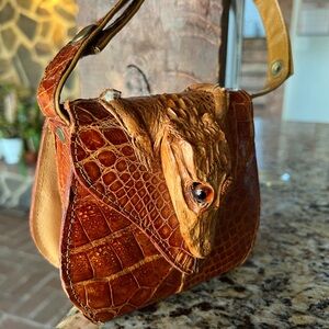 Vinatage Alligator Purse